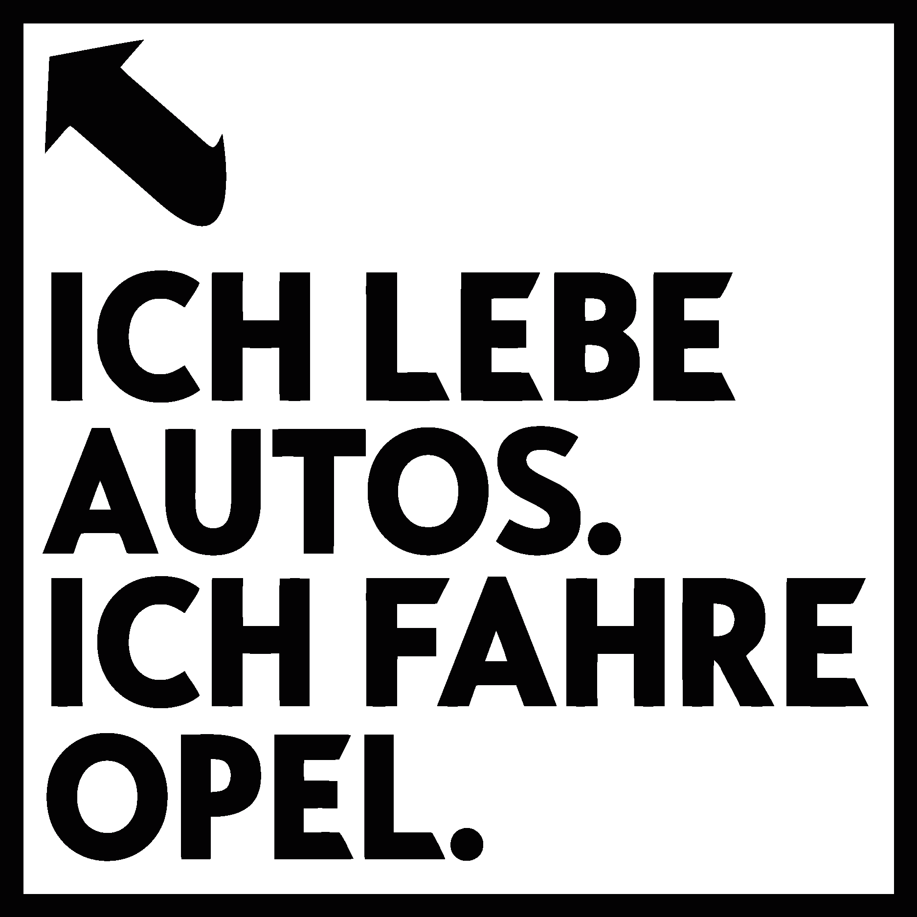 Opel Ich Lebe Autos Logo Vector Logo